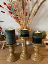 Handgemachte Rustik-Kerze mit