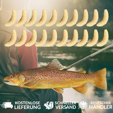 20x Künstliche Bienenmaden