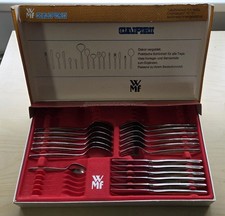 WMF Besteck Set Capri Cromagan  19 teilig Teilvergoldet