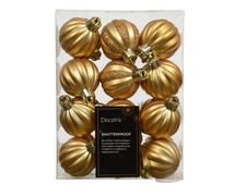 24 Weihnachtskugeln Kunststoff