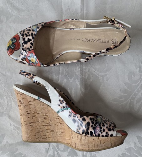 Peter kaiser kork wedges - kork, leo