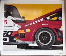 Großer signierter Porsche 935
