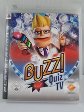 PS3 Buzz Quiz TV Sony Playstation PS 3 Spiel mit Anleitung GETESTET