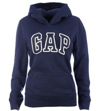 GAP Damen Kapuzenhoodie Hoodie Kapuzenpullover Pulli dunkelblau Größe wählbar
