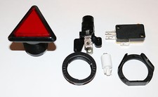Arcade Taster Nr. 11 BELEUCHTET Aktionstaster Button Mame Automat LED Dreieck