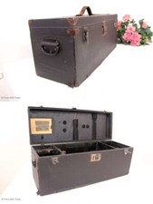 Robuster alter Holzkoffer Werkzeugkoffer Maschinenkoffer Oldtimerkoffer Transpor