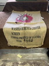 10 Original Kaffeesäcke Jute