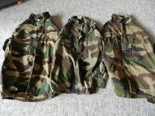 Französische F2 Militärjacken, woodland, Konvolut