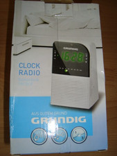 Grundig Sonoclock 790 DCF UKW Radio Wecker mit digitaler Uhr weißes Gehäuse