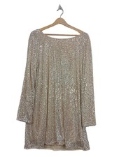 AMISU Pailettenkleid Damen