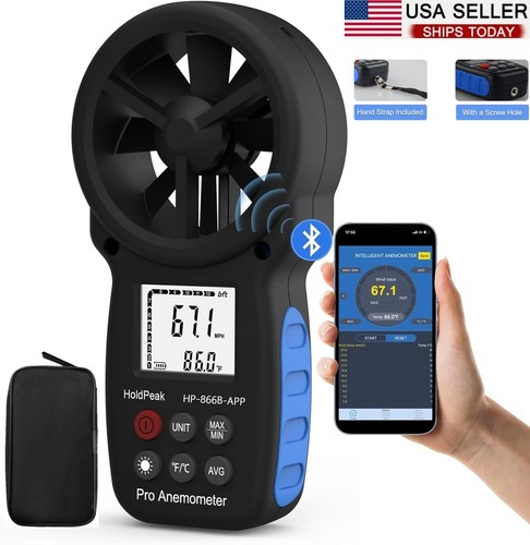 Holdpeak handheld anemometer - handheld,