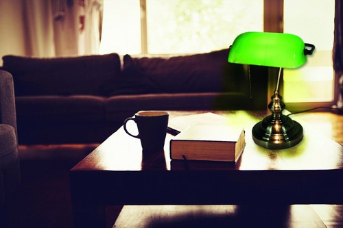 Tischleuchte bankerslamp mit - tischleuchte,