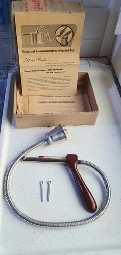 Alter dampfkonservierer mit - dampfkonservierer,