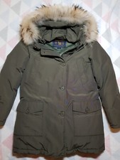 WOOLRICH Arctic Luxury Daunenparka Neuwertig Khaki Größe XS