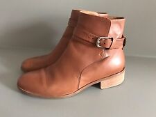 & AND OTHER STORIES STIEFELETTEN ORANGE DARK BRAUN COGNAC GR.36 ANKLE BOOTS
