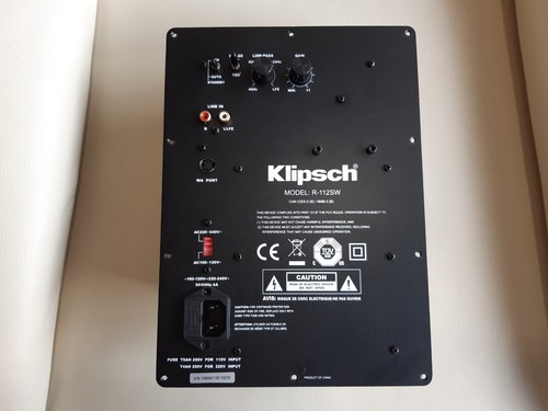 Klipsch 112sw subwoofer - klipsch, r-112sw