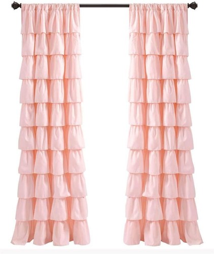 Blush ruffle shabby chic - blush,