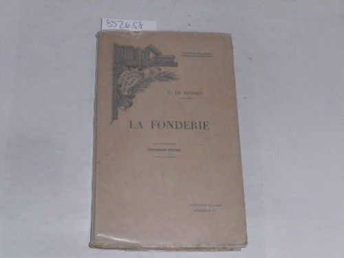 Verrier le la fonderie - verrier,, u.