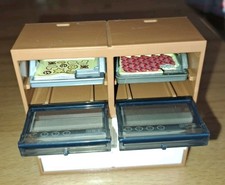 Backofen Schrank aus 71088 Küchen Möbel Weihnachtsbäckerei Puppenhaus Playmobil