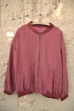 Vintage Seiden Bomberjacke