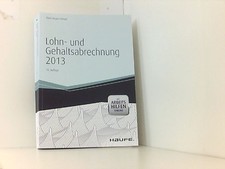 Lohn- und Gehaltsabrechnung 2013 -mit Arbeitshilfen online Conrad, Claus-Jürgen: