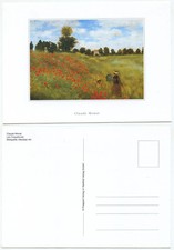 35202 - Claude Monet: Les Coquelicots - alte Ansichtskarte