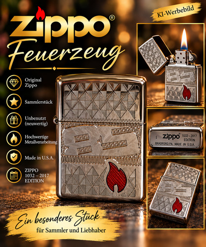 Zippo feuerzeug aus sammlung - ,