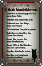 Blechschild 30x20 cm du bist