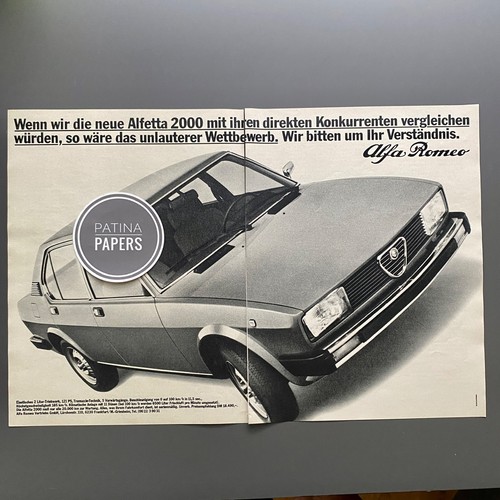 1977 alfa romeo alfetta 2000 - alfa,