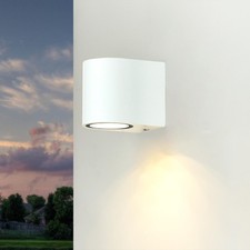 LED Aussenwandleuchte weiß