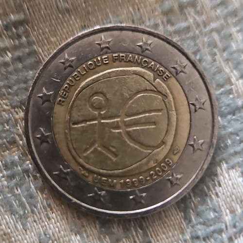 Euro frankreich gedenkmünze - 2,