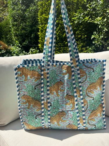 Tote bag gesteppt shopper - tote,