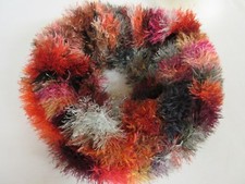 Loop, Schal aus "Brazilia" einem Fransengarn von Schachenmayr , handgestrickt, 