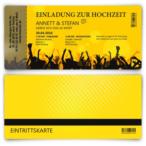 Hochzeitseinladungen party - hochzeitseinladungen,