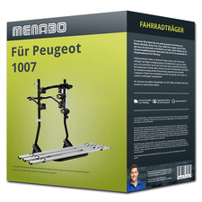 Menabo Fahrradträger Cobra Plus für Peugeot 1007 Typ KM - 3 Fahrräder  NEU