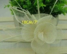 Brautgesteck Headpiece Fascinator Haarschmuck Hochzeitsgesteck mit Haarkamm