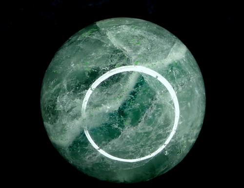 Große grüne fluorit kugel - grüne,