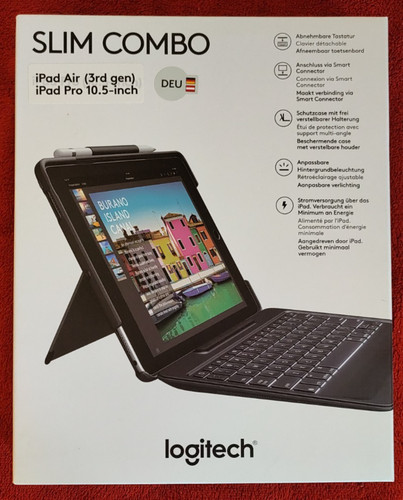 Logitech slim combo tastatur - combo,