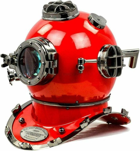 Red diving divers navy - red,