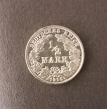 1/2 Mark 1915 G Kaiserreich
