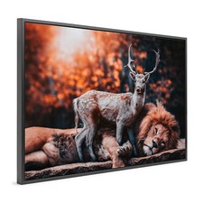 Wandbild Leinwand mit Rahmen 
