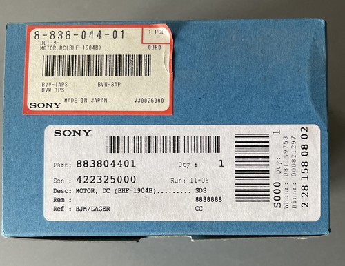 Sony motor betacam sp - motor,