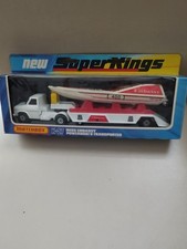 Matchbox Super Kings  K-27 in OVP !! Lkw Powerboat  Transporter