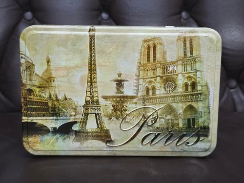 Paris blechdose keksdose - blechdose,