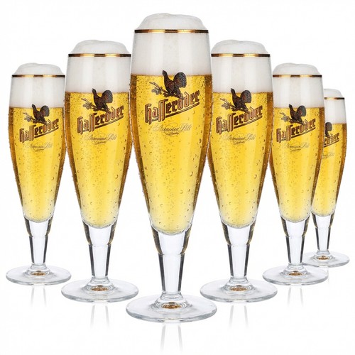 Hasseröder bier glas - bier,