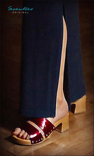 BERKEMANN Vintage Holz Clogs