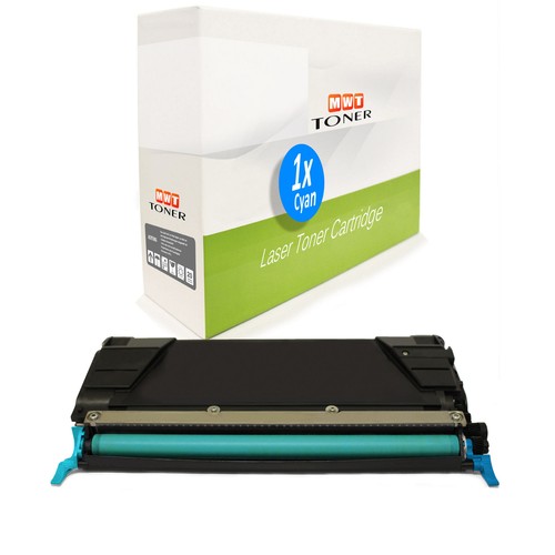 Toner cyan für lexmark - cyan,