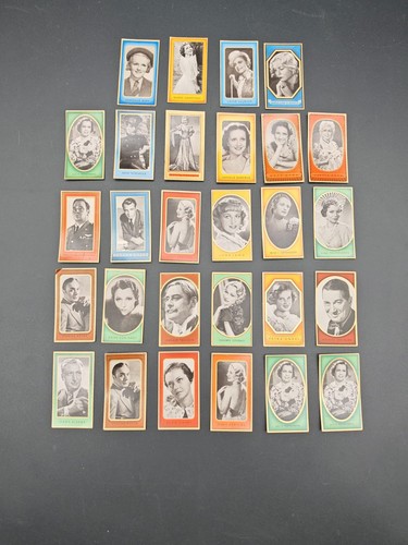 28x zigarettenbilder 1930er - 28x,