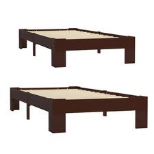 Massivholzbett Einzelbett