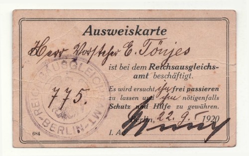 Freikorps kapp putsch 1920 - freikorps,